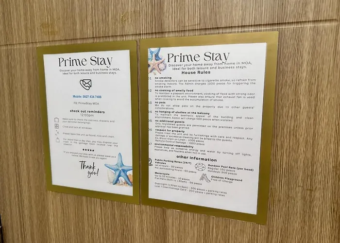 Apartment 1645 Coffee Shore 2 Residences Pool View By Prime Moa Manila
